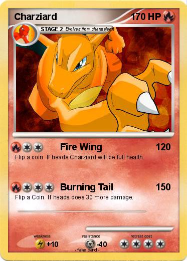 Pokemon Charziard