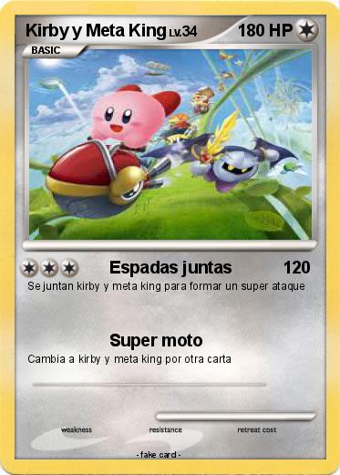 Pokemon Kirby y Meta King