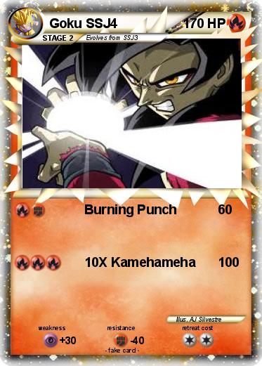 Pokemon Goku SSJ4
