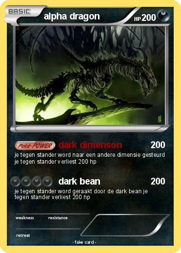 Pokemon alpha dragon