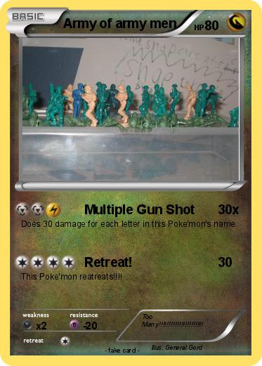 Pokemon Army of army men