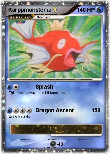 Pokemon Karppmonster