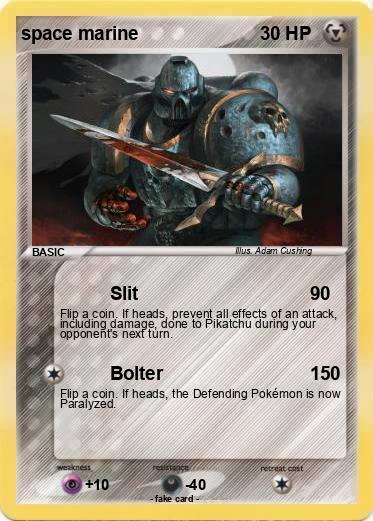 Pokemon space marine