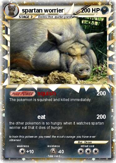 Pokemon spartan worrier