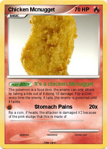 Pokemon Chicken Mcnugget