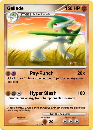 Pokemon Gallade