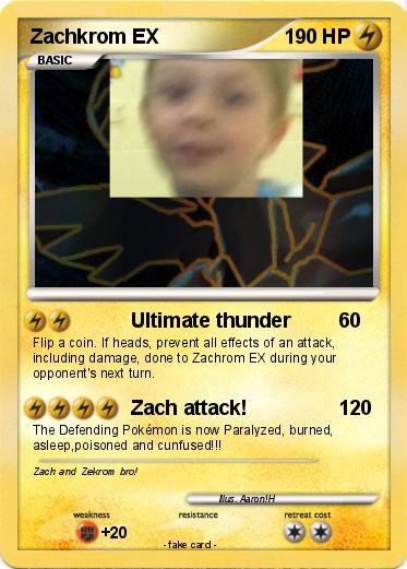 Pokemon Zachkrom EX