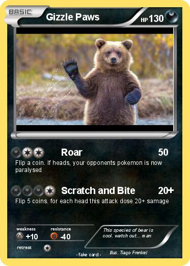 Pokemon Gizzle Paws