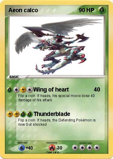 Pokemon Aeon calco