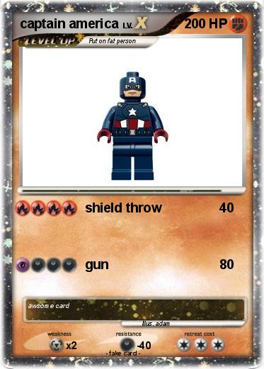 Pokemon captain america