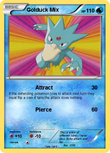 Pokemon Golduck Mix