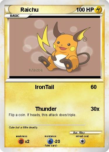 Pokemon Raichu