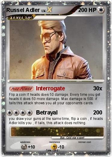 Pokemon Russel Adler