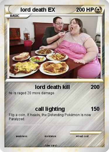 Pokemon lord death EX