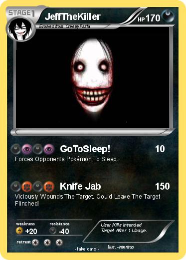 Pokemon JeffTheKiller