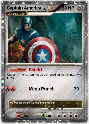 Pokemon Captain America