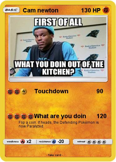 Pokemon Cam newton