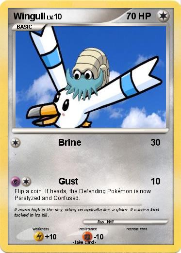 Pokemon Wingull