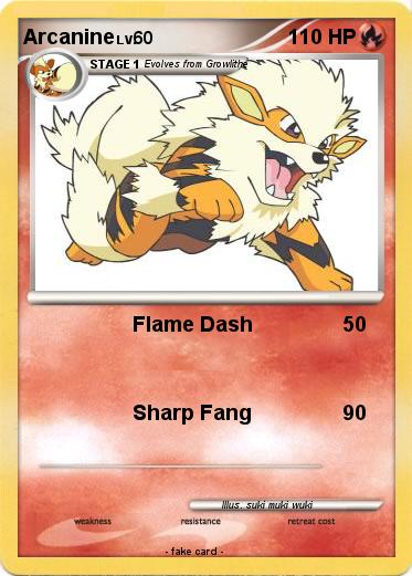 Pokemon Arcanine