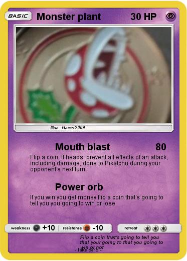Pokemon Monster plant