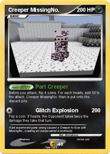 Pokemon Creeper MissingNo.