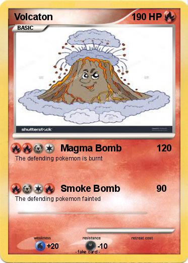 Pokemon Volcaton