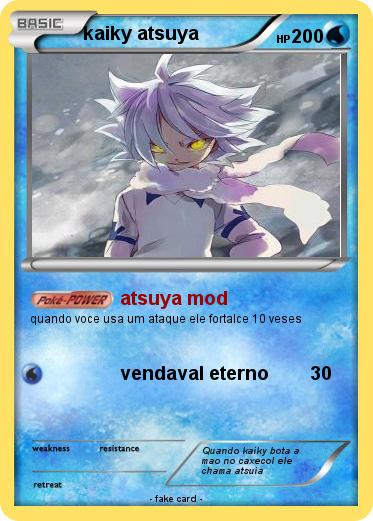 Pokemon kaiky atsuya