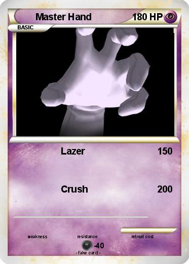 Pokemon Master Hand