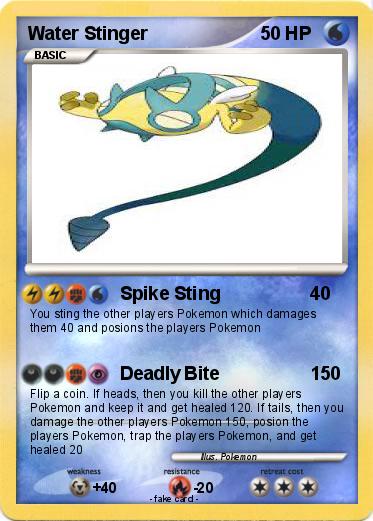 Pokemon Water Stinger