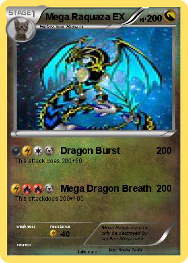 Pokemon Mega Raquaza EX