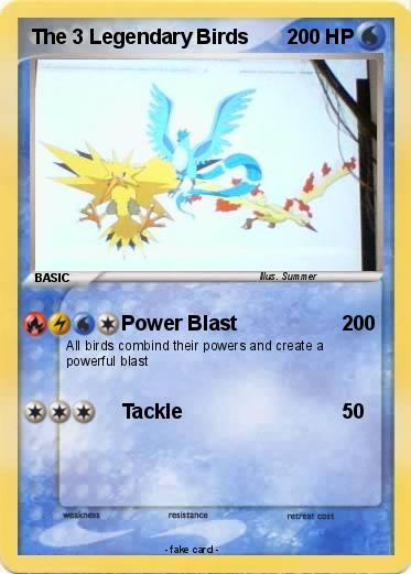 Pokemon The 3 Legendary Birds