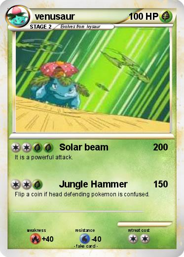 Pokemon venusaur