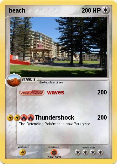 Pokemon beach