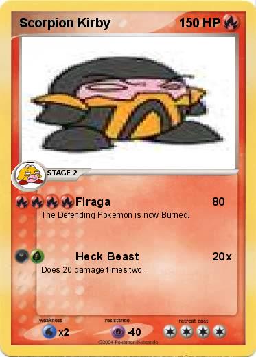 Pokemon Scorpion Kirby