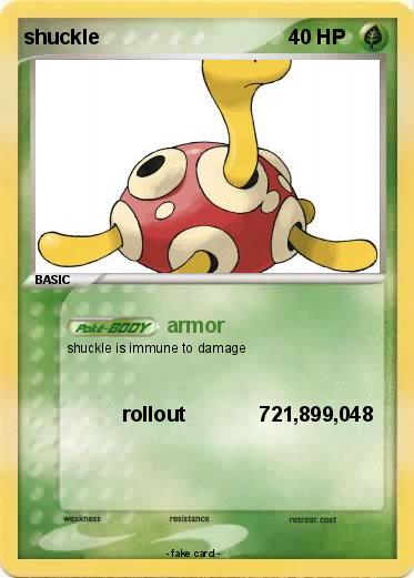 Pokemon shuckle