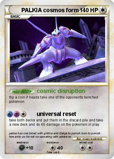 Pokemon PALKIA cosmos form