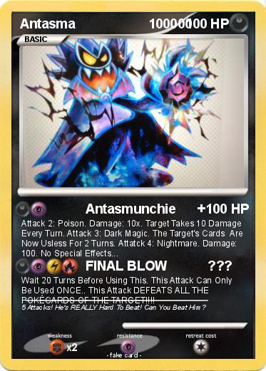 Pokemon Antasma                    100000
