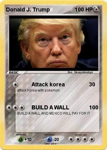 Pokemon Donald J. Trump