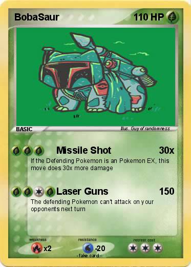 Pokemon BobaSaur