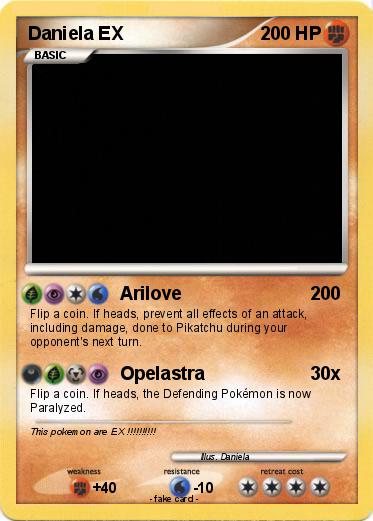 Pokemon Daniela EX