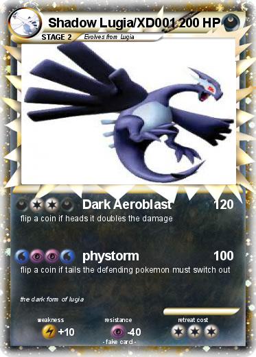 Pokemon Shadow Lugia/XD001