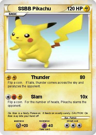 Pokemon SSBB Pikachu
