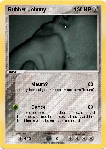 Pokemon Rubber Johnny