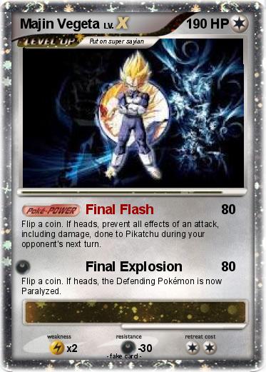 Pokemon Majin Vegeta