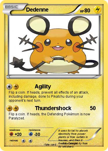 Pokemon Dedenne