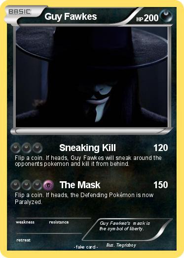 Pokemon Guy Fawkes
