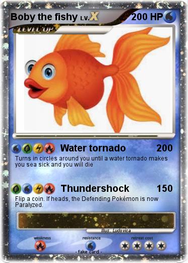 Pokemon Boby the fishy
