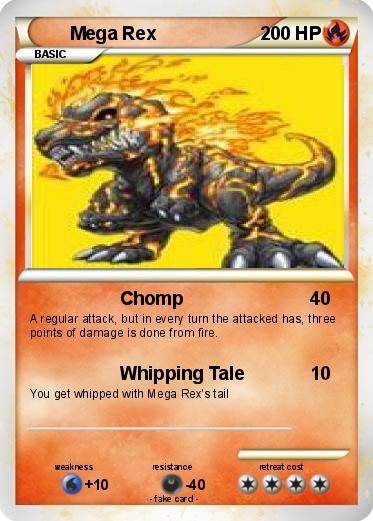 Pokemon Mega Rex