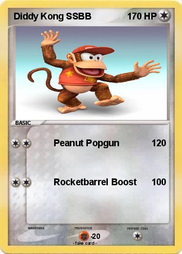 Pokemon Diddy Kong SSBB