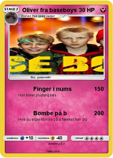 Pokemon Oliver fra baseboys